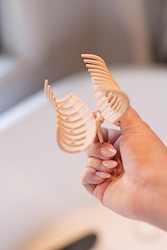 Framar Large Claw Clips For Thick Hair – Large Hair Clip For Thick Hair, Girls Hair Clips Claw, Big Hair Clips For Thin Hair, Hair Claws Clips For Hair, Matte Claw Clips, Neutral Hair Clips 4 Pack #TOP7