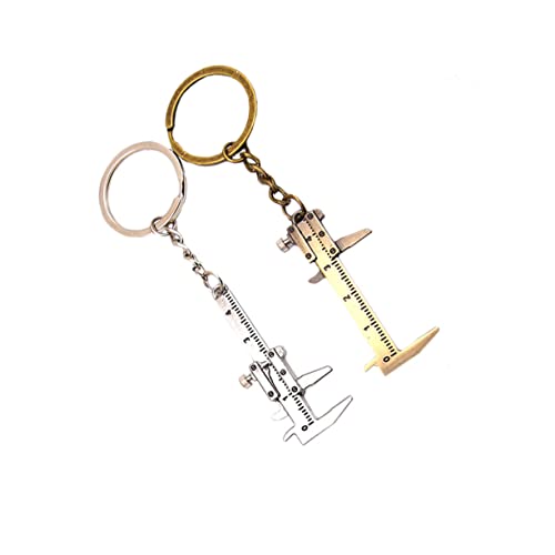 Vernier Caliper herramienta medidora portátil 2 piezas miniatura 1
