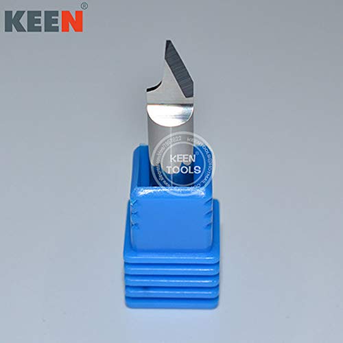 Knifemaking BL124 Drop Point Damascus Blade, Grey