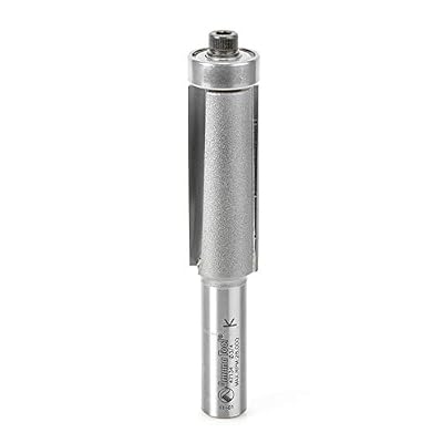 Amana Tool - 47134 Carbide Tipped Up-Shear Supertrim Flush 3/4 Dia x 2 x 1/2 Shank