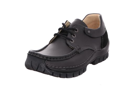 Wolky Comfort Schnürschuhe Fly Summer - 20080 Leder schwarz - 38