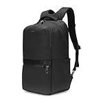 Pacsafe Metrosafe X Anti Theft 25L Backpack - With Padded 15" Laptop Sleeve, Black - Image 2