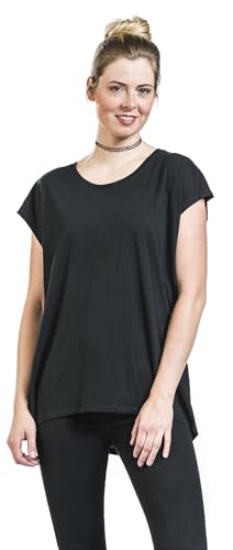 NOISY MAY NMMathilde Loose Long Top Frauen T-Shirt schwarz XS – Ansicht 2