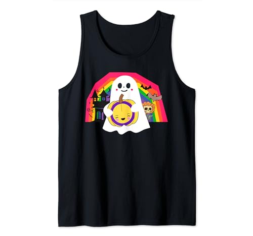 Intersex LGBT Halloween Kostüme Geist Homosexuell Bisexuell Trans Tank Top