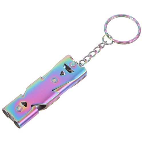 CIYODO Metal Pet Bird Whistle Training Tool Dog Whistle Smooth Edges Bird Cage Accessories for Training