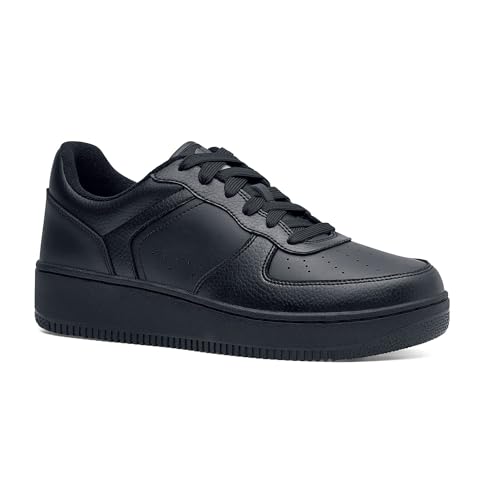 Image of Shoes for Crews Unisex Slip-Resistant Work Sneakers - Comfortable, Non-Slip Work Shoes for Men & Women in Food Service, Warehousing, Maintenance - Holcombe