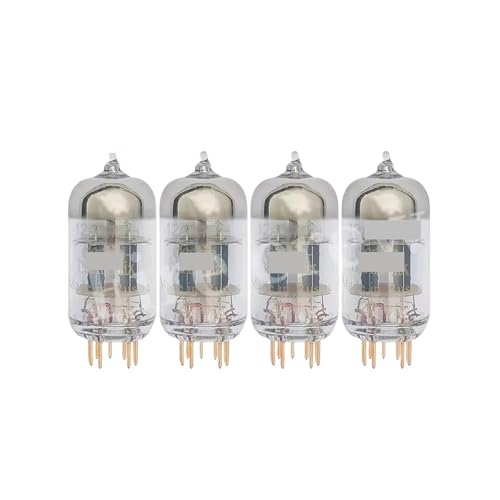 LHXEQJAM 12AX7 Golden Needle Vacuum Tube HiFi Audio Tube Amplifier(4pcs Matched Quad)
