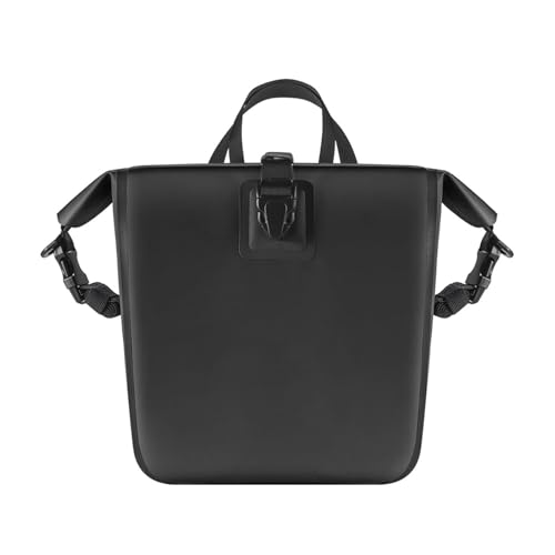 Sac de Fourche Avant de Vélo Étanche en PVC Sans Couture avec Boucles Rapides