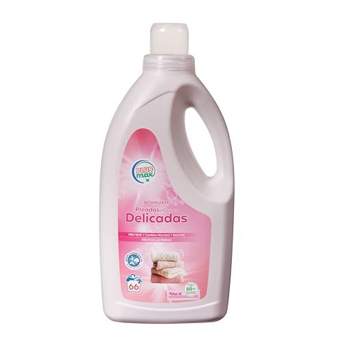 Marca Blanca - Plus Max, Detergente Prendas Delicadas, 2l 66d