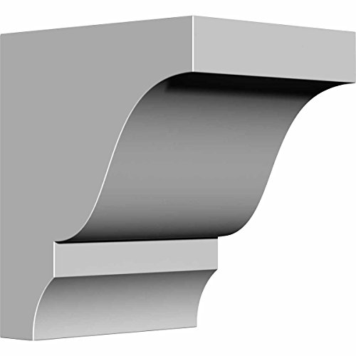 Ekena Millwork BKT05X06X04WG-CASE-6 4 1/2 inch W x 5 1/4 inch D x 6 inch H Wigan Bracket (6-Pack),