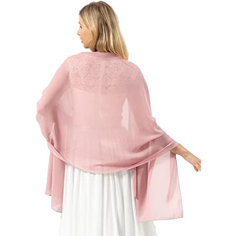 Bridesmay Chal de Gasa Mujer Cover