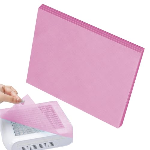 Recolección Polvo - 100 Unidades Papel Especialista Uñas | Extractor Profesional Para Técnicos De Manicura Óptimo Salón Casa Entrenamiento Suministra Entorno Laboral Y Protegido