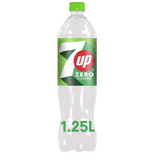 7UP Zero, Zuckerfreie Limonade mit Zitronen- und Limettengeschmack in Flaschen, EINWEG (6 x 1.25 l) 2
