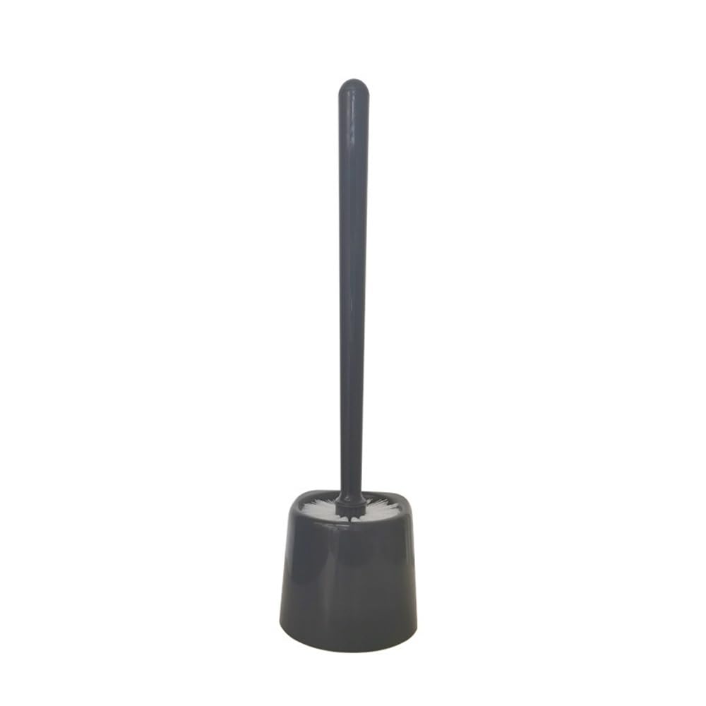 Zyyanshop One Color Toilet Brush Toilet Brush Soft Bristle Cleaning Tool With Base Bathroom