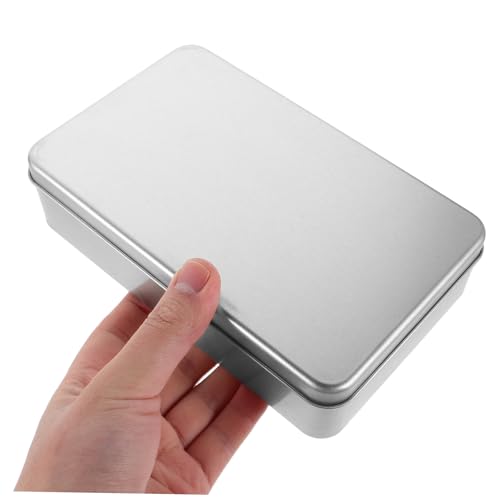 2 cajas organizadoras rectangulares para monedas con tapa protectora miniatura 4
