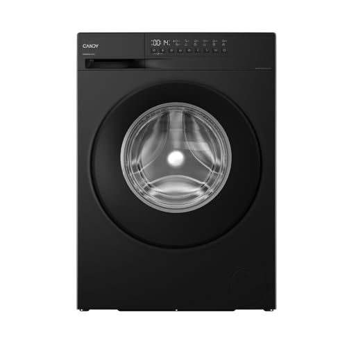 Candy Lave-Linge Séchant 9+6 kg EWY 496B8B-S, 1400 tr/min, Classe A-20%, Moteur Inverter, Fonction Vapeur, ProActive EcoWash, 12 Programmes, Noir