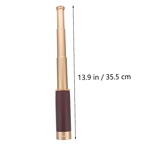 Monocular telescopio portátil alta definición retráctil miniatura 2