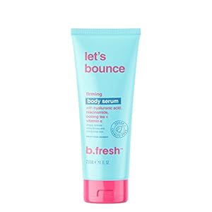 B.TAN Daily Moisturizing Body Lotion | Let’s Bounce Firming Body Serum – Plump Up, Firm & Hydrate Tired Skin with Hyaluronic Acid, Niacinamide, Oolong Tea + Vitamin E, 8 Fl Oz