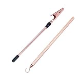 Lonwiner 2 Stück Armband Helfer Anziehhilfe Armband, Schmuck Tragen Hilfsmittel für Selbstversorgung Anziehhilfe für Ärmel, Roségold