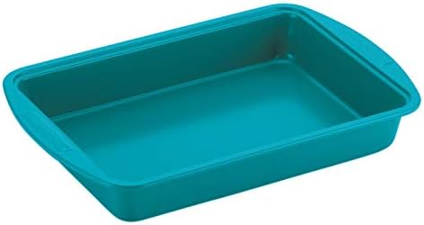 Pemberly Row Nonstick 9" x 13" Cake Pan in Marine Blue