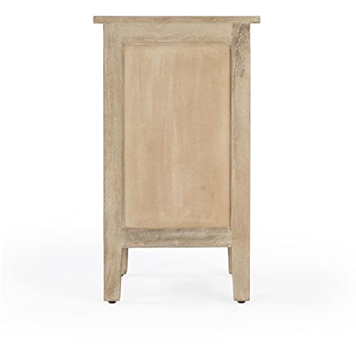 Butler Specialty Company Switra Solid Wood End Table - Natural #TOP7