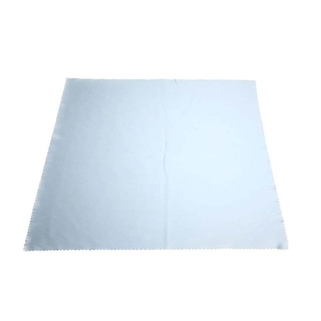 Panno per la pulizia delle lenti a contatto colorate in microfibra per occhiali da vista e occhiali, 40 x 40 cm, per la pulizia dello schermo del telefono, di grandi dimensioni (grigio, 10