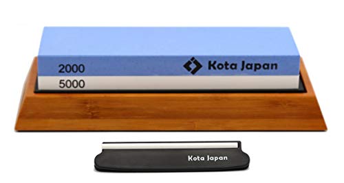Kota Japan Combination Dual Sided 2000-5000 Grit Diamond Knife Sharpener Whetstone Set