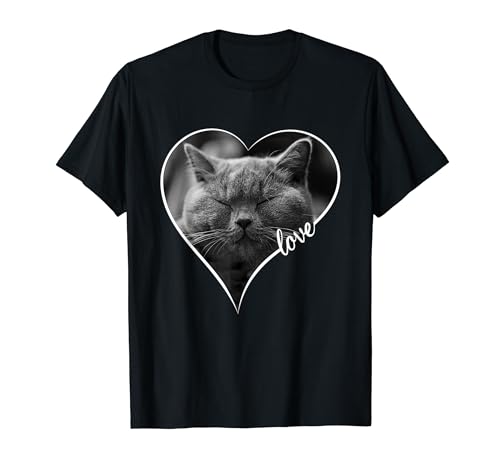 British Shorthair Cat Gifts for British Blue Lovers T-Shirt