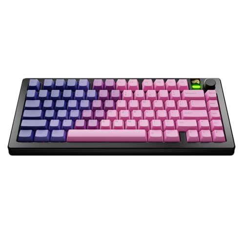 Image of GLORIOUS Gaming - GPBT Gradient Keycaps for Custom Mechanical Keyboards, No Fade Dye-Sublimated, Fits 100%, 75% 65% 60%, PBT Polymer, Fits ANSI & ISO, Supports Windows & macOS - Nebula