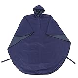 Healeved Wasserdichter Poncho Für Scooter Und Mit Ganzkörperabdeckung Und Reflektierender Hoher Sichtbarkeit Für Ältere Und Behinderte Erwachsene Leicht Und Faltbar