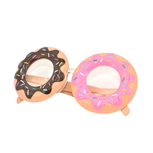 OKUMEYR Glow Party Glasses Silly Glasses for Birthday Makeup Eyeglasses for Dance Party Accessory