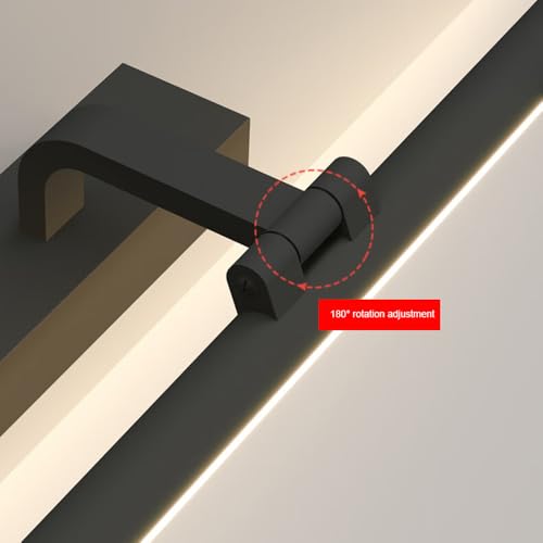 Applique murale LED 4000K noire avec angle réglable à 180° - 6