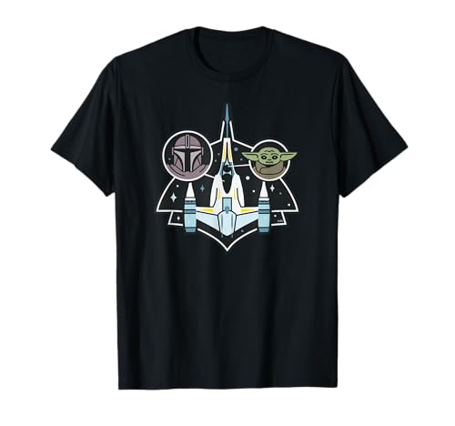 T-shirt Star Wars Mandalorian N-1 Starfighter pour vos soirées geek et sorties