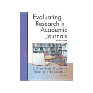 Evaluating Research in Academic Journals Fourth Edition: Amazon.co.uk ...