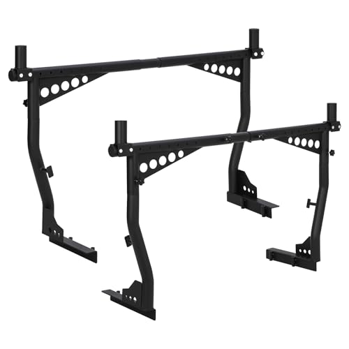 Universal Truck Ladder Rack 1000 Lbs Capacity, Adjustable...
