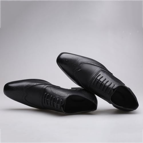 Men's Brogues Business Formal Shoes Office Derbys Comfortable Lace-ups Fashion Wedding Shoes Dress Oxfords for Men4