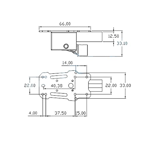 Powerday Tarot Tl65B44 Retractable Landing Skid Gear For Fy650 Fy680 Fy690 Multicopter #TOP6