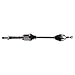 TRQ Front CV Axle Shaft Assembly Set Driver & Passenger Side Compatible with 2013-2018 Ford Escape