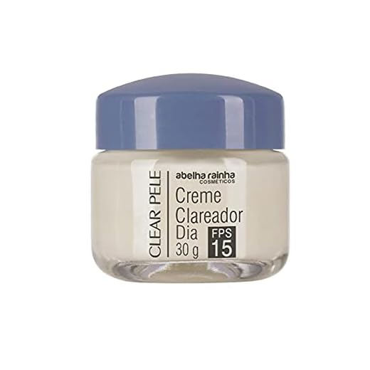Clear pele – fps 15 creme clareador dia 30g fps