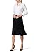 Prabal Gurung Collective Rent the Runway Pre-Loved Black Ruffle Side Slit Skirt, Black, 8