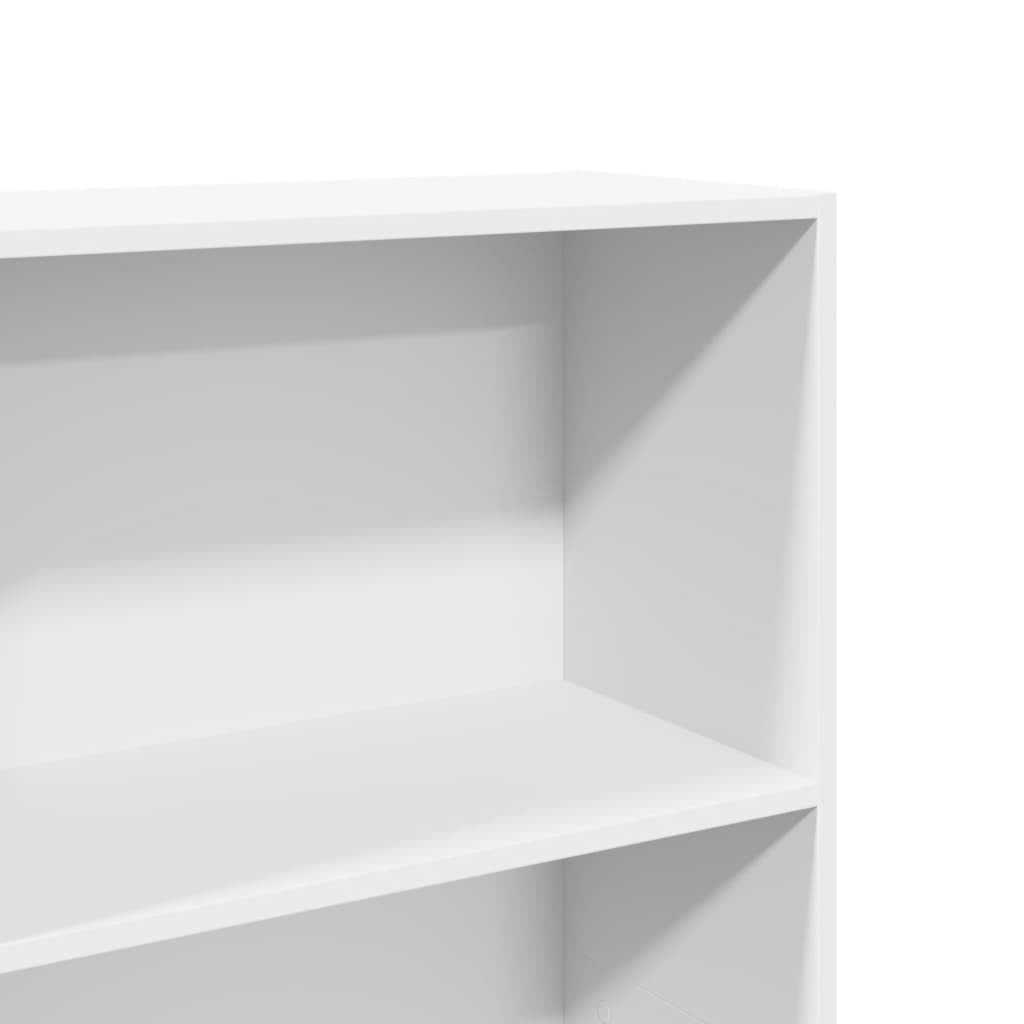 Generisch Bücherregal Weiß 60x30x152 cm Holzwerkstoff,Möbel,Regalsysteme,Bücherregale Bücherschränke-857908