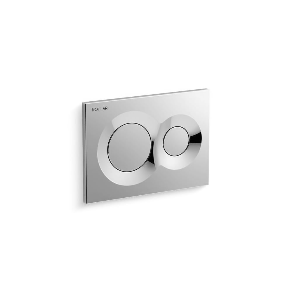 Kohler LYNK Dual-Flush Faceplate - Matt Black -4 Kohler LYNK Dual-Flush Faceplate - Matt Black -4