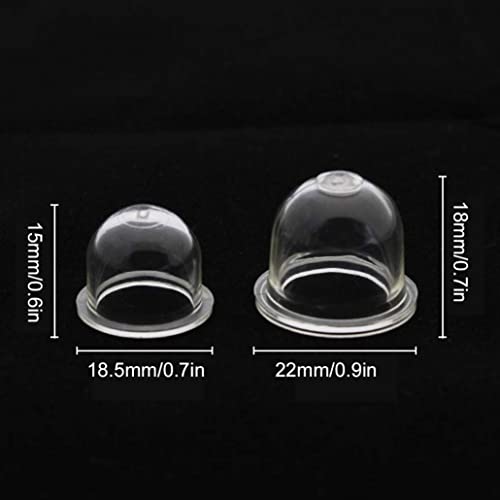 Bulbo del primer per combustibile a benzina per lampadina per falciatrice per la lampadina del carburatore del velo da taglio di erba 19 mm e 22 mm 12pcs sostituzione del primer - Image 7