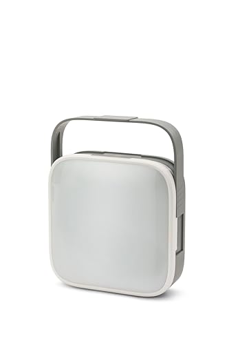 Lampe de secours portable rechargeable Velamp Betto – Fonction anti-panne – 500 lumens, 3 niveaux de luminosité, lumière blanche 5000K, 2 batteries au lithium 1200...