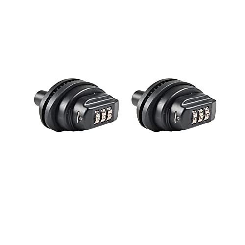 NKMJ Trigger Lock, Gun Lock, 3 Digit Combination Gun Lock Universal Firearms Pistol Gun Locks Fit Most Handguns and Rifles (2PCS)