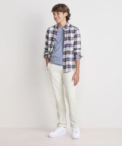 Image of vineyard vines Boys' Boys' Muskeget Plaid Vineyard Flannel Shirt