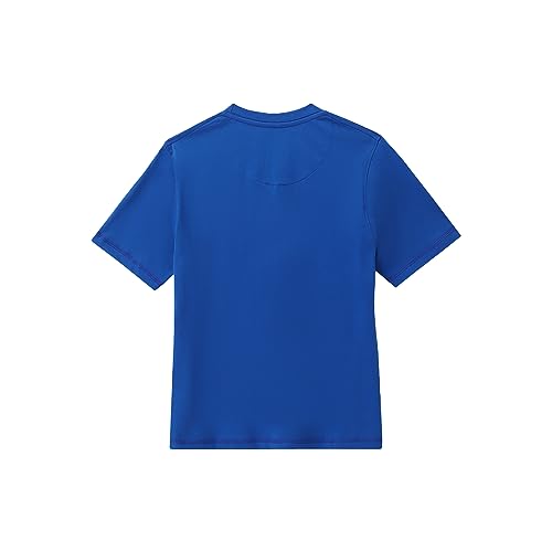 Image of Kidsville Spiderman Printed Regular Fit Blue Cotton Boy's T-Shirt
