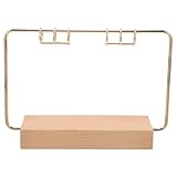 DOITOOL Support de Calendrier de Table Bois Massif Support de Calendrier à Pivotante avec...