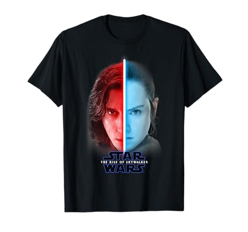 Star Wars: The Rise Of Skywalker Rey & Kylo Ren Split T-Shirt