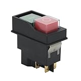 Magnetic On-Off Switch Automatic Vacuum Switch for Power Tools Grinder Cutting Machine Tool Equipment, 4 Pins 16A 110V